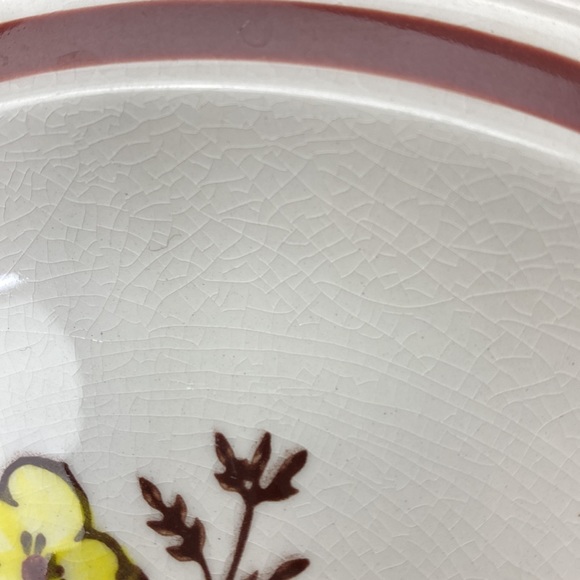 (1) Vintage Lot of 5, Lunastone 1580 Bali Pattern Floral Bread & Butter Plates - Picture 17 of 17